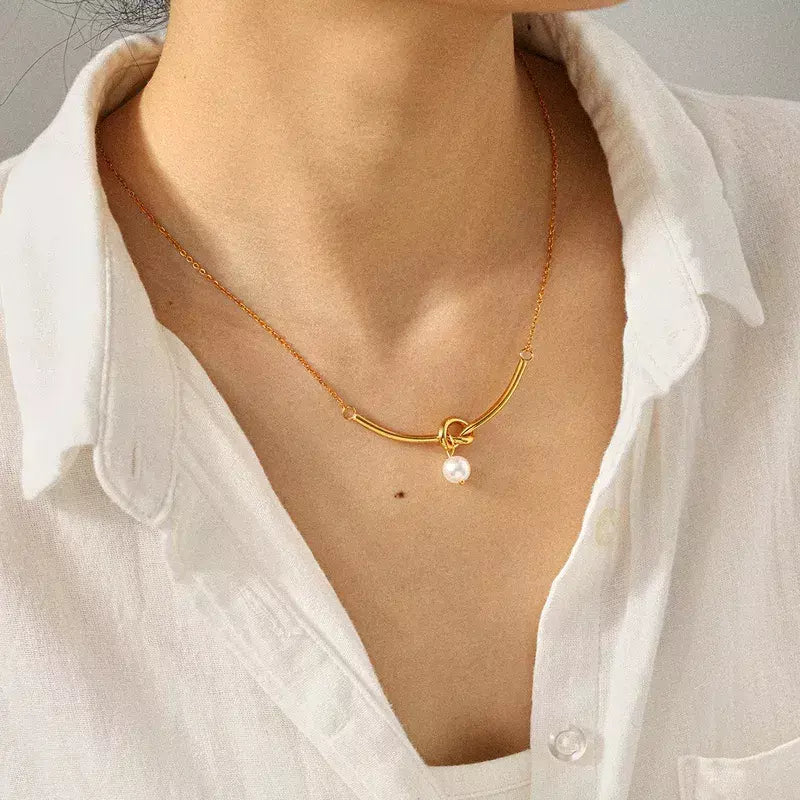 Collar Grey Pearl