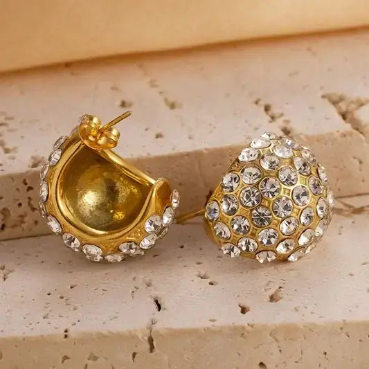 Aretes Chunky Diamond