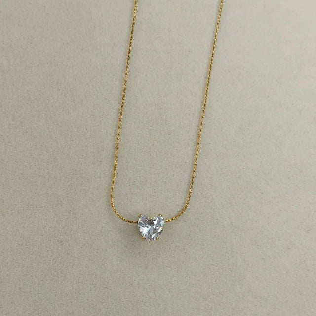 Collar Heart Diamond