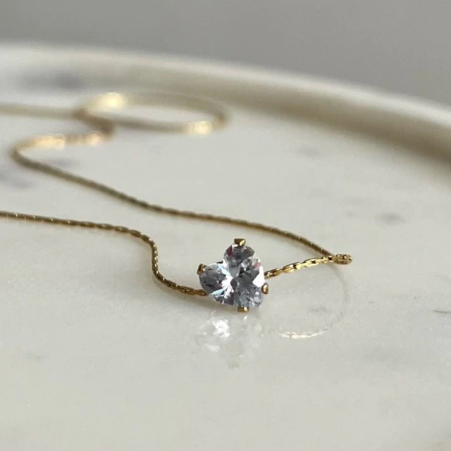 Collar Heart Diamond